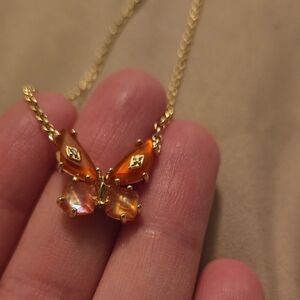 Kendra Scott Elegant Gold Butterfly Necklace